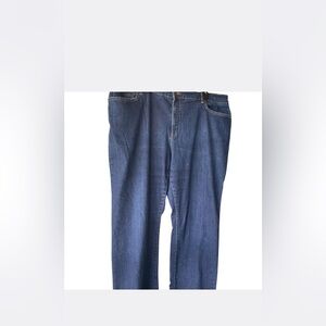 Lauren Ralph Lauren women’s plus 22W straight leg 29” length dark wash jeans